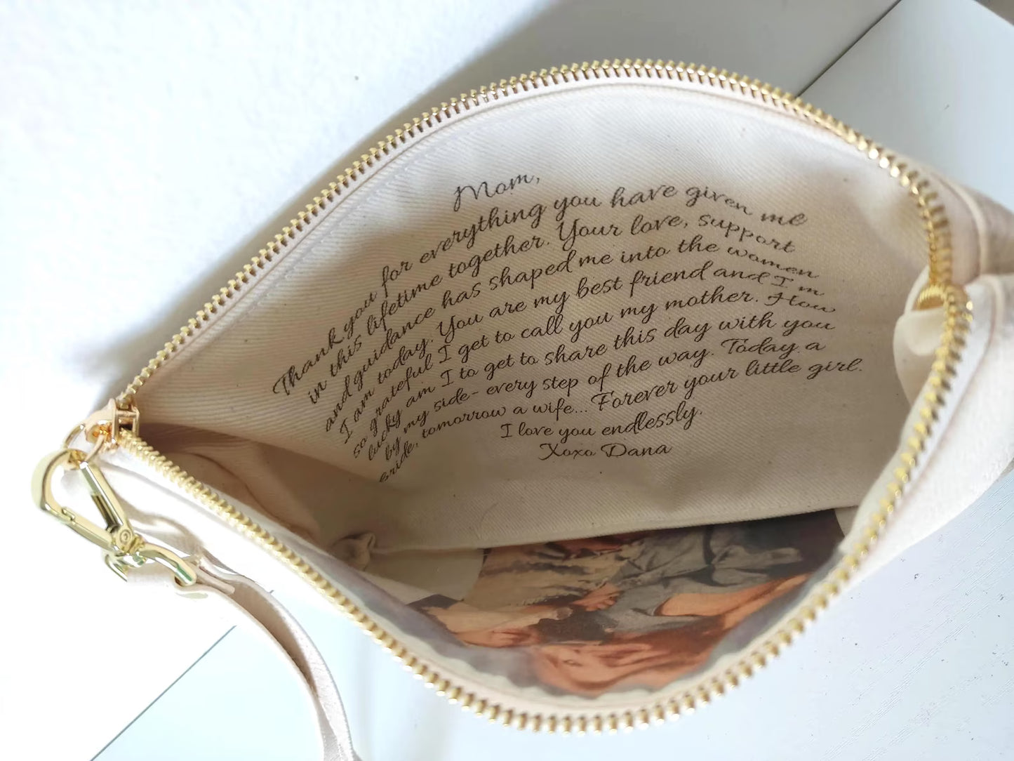 Custom photo bag