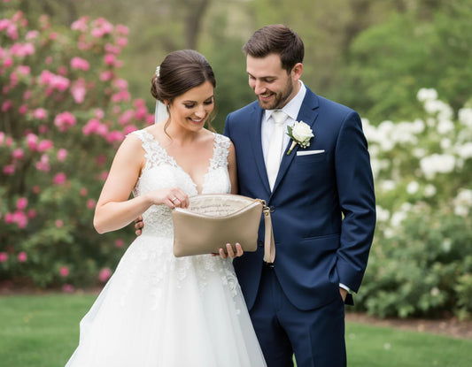 Personalized Clutch with Custom Message